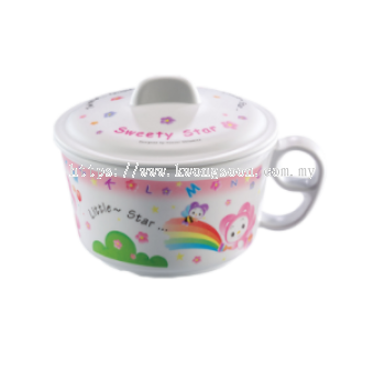 KIDS MUG WITH COVER 5'' HSTS588BC 125 x 125 x 100 mm 420ml
