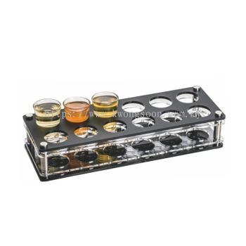 Holes Acrylic Shooter Rack  Clear Acrylic S 子弹杯杯架