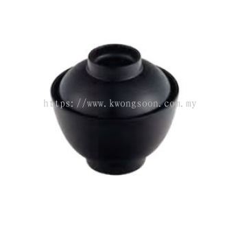  SOUP BOWL & COVER BLACK