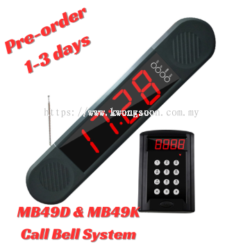 MB49D & MB49K Call Bell System