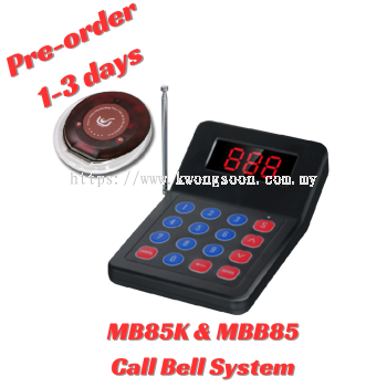 MB85K & MBB85-Call Bell System
