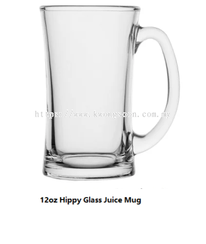 12 oz Hippy Glass Mug MRLM33