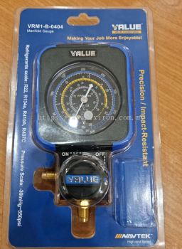 Value Single Manifold Gauge VRM1-B-0404