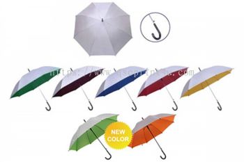 U7011 - 24 Silver Coated Umbrella 