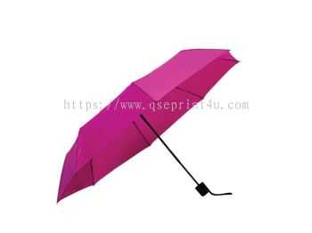 U7022 - 3 Fold Manual Open Umbrella
