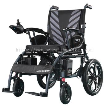 DLY-6023/6024 steel powered wheelchair with 286 lb capacity