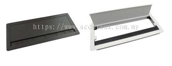 Rectangle Grommet Wire Cover With Soft Close