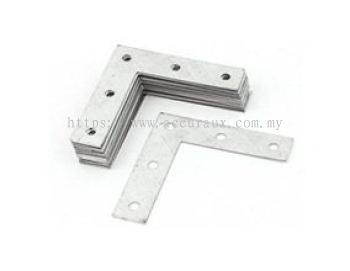 Flat Metal L Joint Plate