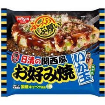 NISSIN KANSAIFU OKONOMIYAKI IKATAMA 256G(FROZEN)