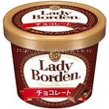 LOTTE LADY BORDEN MINI CUP CHOCOLATE 120ML(FROZEN)(ICE CREAM)