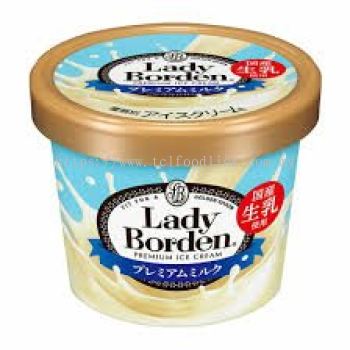 LOTTE LADY BORDEN MINI CUP PREMIUM MILK 120ML(FROZEN)(ICE CREAM)