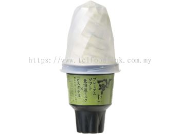 SAKURA SYOKUHIN PREMIUM SOFT HOKKAIDO MILK x PISTACHIO 150ML(FROZEN)(ICE CREAM)