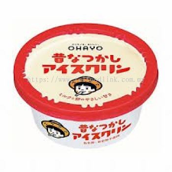 OHAYO MILK MUKASHI NATSUKASHI ICE CRIN 150ML(FROZEN)(ICE CREAM)