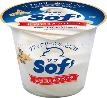 AKAGI NYUGYO SOFU HOKKAIDO MILK VANILLA 150ML(FROZEN)(ICE CREAM)