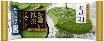 MEIJI TSUJIRI MATCHA RICH TASTE ICE CREAM CHOCOLATE&CRUNCH(FROZEN)