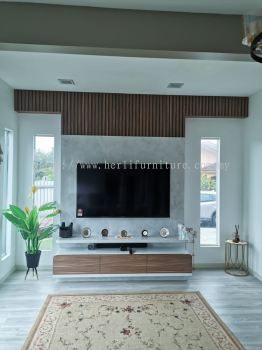Residential Design - Tv Feature wall and Tv Console