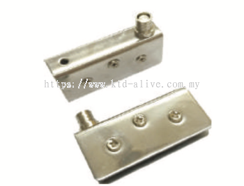 12MM BIG GLASS HINGE-CHROME