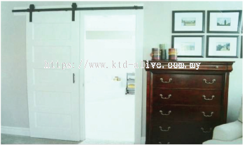 H07 SLIDING DOOR ROLLER SET WITH 2 SIDE DAMPER