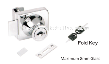 #L407 SINGLE GLASS LOCK