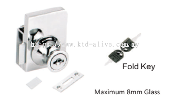 #L409 DOUBLE GLASS LOCK