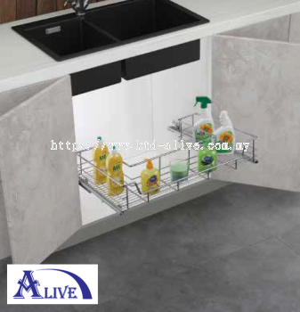 UNDERSINK U-SHAPED PULL OUT BASKET (SUS304)