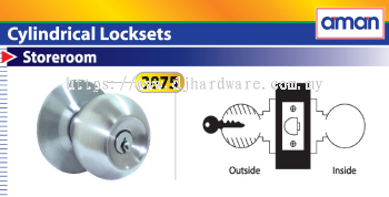 AMAN CYLINDRICAL LOCKSTES STOREROOM 3875 (WS)