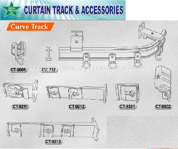 CURTAIN TRACK & ACCESSORIES CURVE TRACK(WS)