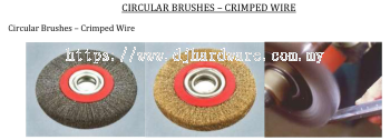 CIRCULAR BRUSHES CRIMPED WIRE (WS)