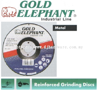 GOLD ELEPHANT INDUSTRIAL LINE REINFORCED GRINDING DISCS METAL EEG 460 EMG 460 EMG 760 (WS)