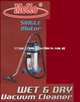 MELLO WET & DRY VACUUM CLEANER SINGLE MOTOR SC 301N (WS)