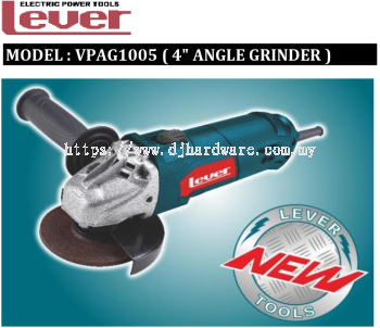 LEVER ELECTRIC POWER TOOLS ELECTRIC ANGLE GRINDER 4" VPAG 1005 (TS)