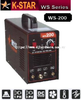 K STAR INVERTER WELDING MACHINE WS SERIES WS 200 (TS)