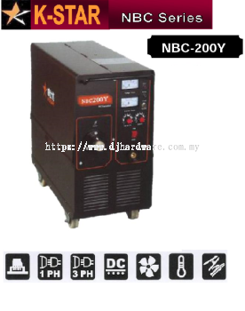 K STAR INVERTER WELDING MACHINE NBC SERIES NBC 200Y (TS)