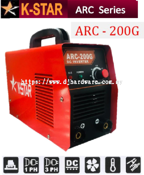 K STAR INVERTER WELDING MACHINE ARC SERIES ARC 200 G (TS)