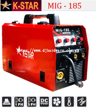 K STAR INVERTER WELDING MACHINE MIG SERIES MIG 185 (TS)