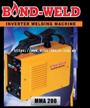 BOND WELD INVERTER WELDING MACHINE MMA 200 (WS)