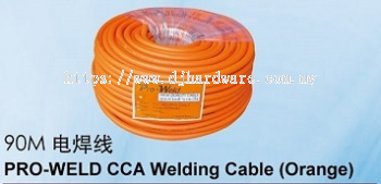 BOND WELD PRO WELD CCA WELDING CABLE ORANGE (WS)