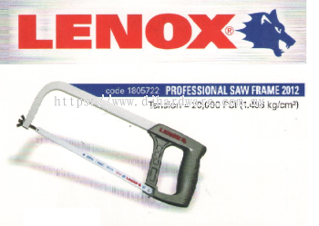 LENOX PROFESSIONAL SAW FRAME 2012 1805722 (WS)