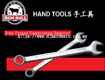 IRON BULL DROP FORGED COMBINATION SPANNER (WS)