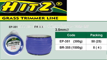 HITZ GRASS TRIMMER LINE EP351 BR355 (WS)