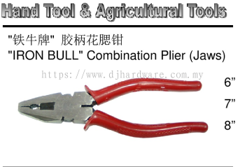 CHINA HAND TOOLS & AGRICULTURAL TOOLS IRON BULL COMBINATION PLIER JAWS (WS)