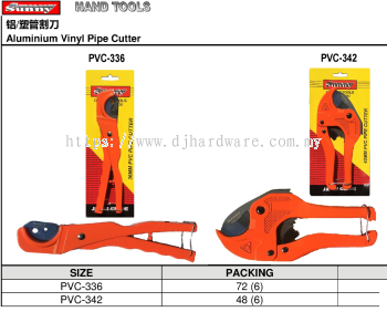 SUNNY HAND TOOLS ALUMINIUM VINYL PIPE CUTTER (WS)