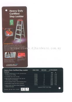 EVERLAS HEAVY DUTY CERTIFIED STEP LADDER (WS)