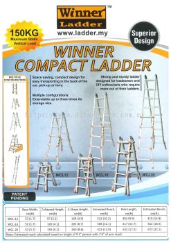 WINNER LADDER WINNER COMPACT LADDER WCL (WS)