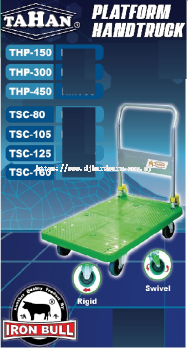 IRON BULL TAHAN PLATFORM HANDTRUCK THP150 THP300 THP450 TSC105 TSC125 TSC160 TSC80 (WS)