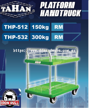 IRON BULL TAHAN PLATFORM HANDTRUCK THP512 THP532 (WS)