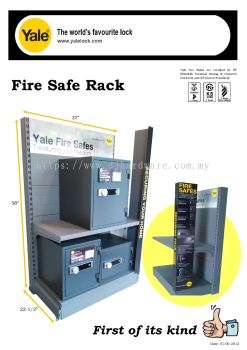 YALE THE WORLDS FAVORITE LOCK FIRE SAFE RACK (WS)
