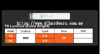 T8 LUMILUX EXTRA BRIGHT (WS)