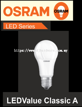 OSRAM LIGHT BULB LED SERIES LED VALUE CLASSIC A (WS)