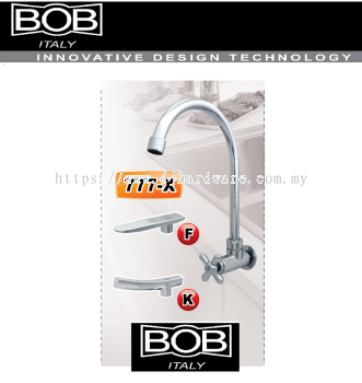 BOB ITALY INNOVATIVE DESIGN TECHNOLOGY FAUCET 777X (BS)